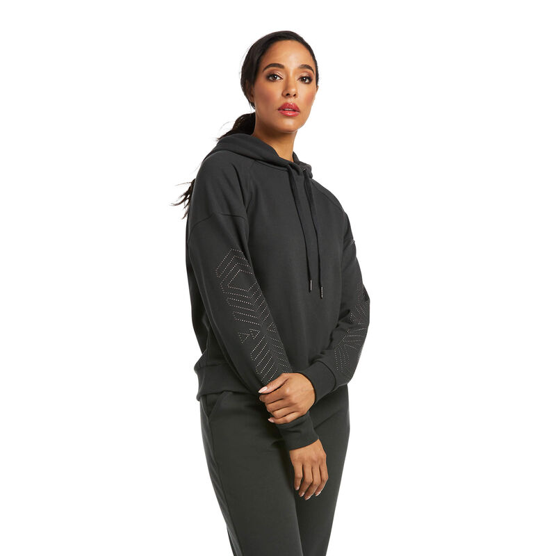 Ariat Hoodie Damen - Hoedown Schwarz ( MJDVE-9683 )